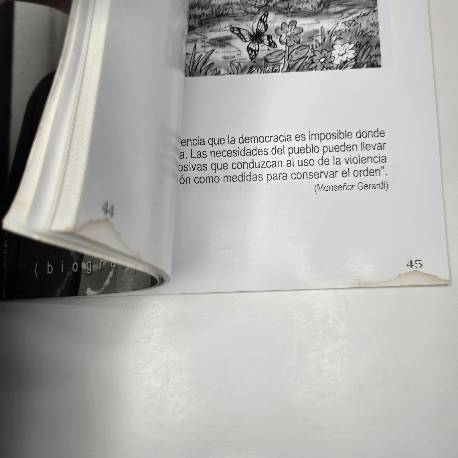Juan Gerardi…Memoria viva de nuestro pueblo 2005 B&W Photographic Biography PB