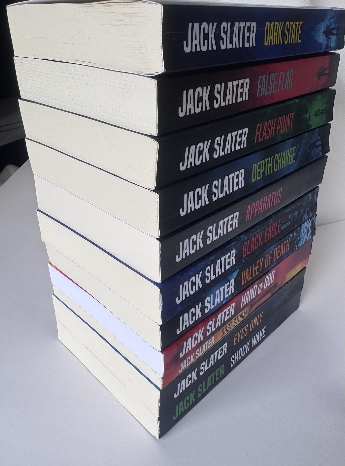 Jason Trapp Lot Books 1-11 Bundle Like New Thriller Set Dark State to Shock Wave