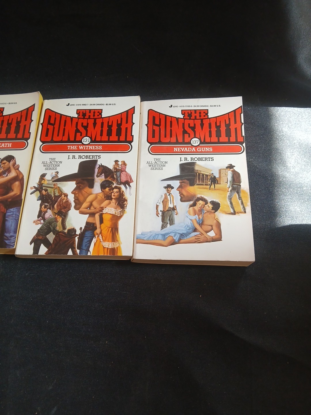 The Gunsmith Series 9 Books by J. R. Roberts (1990’s, Mass Market)