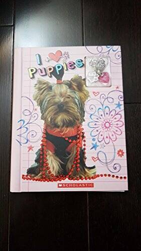 I Love Heart Puppies (with Dog Collar Charm) – Hardcover-spiral – VERY GOOD