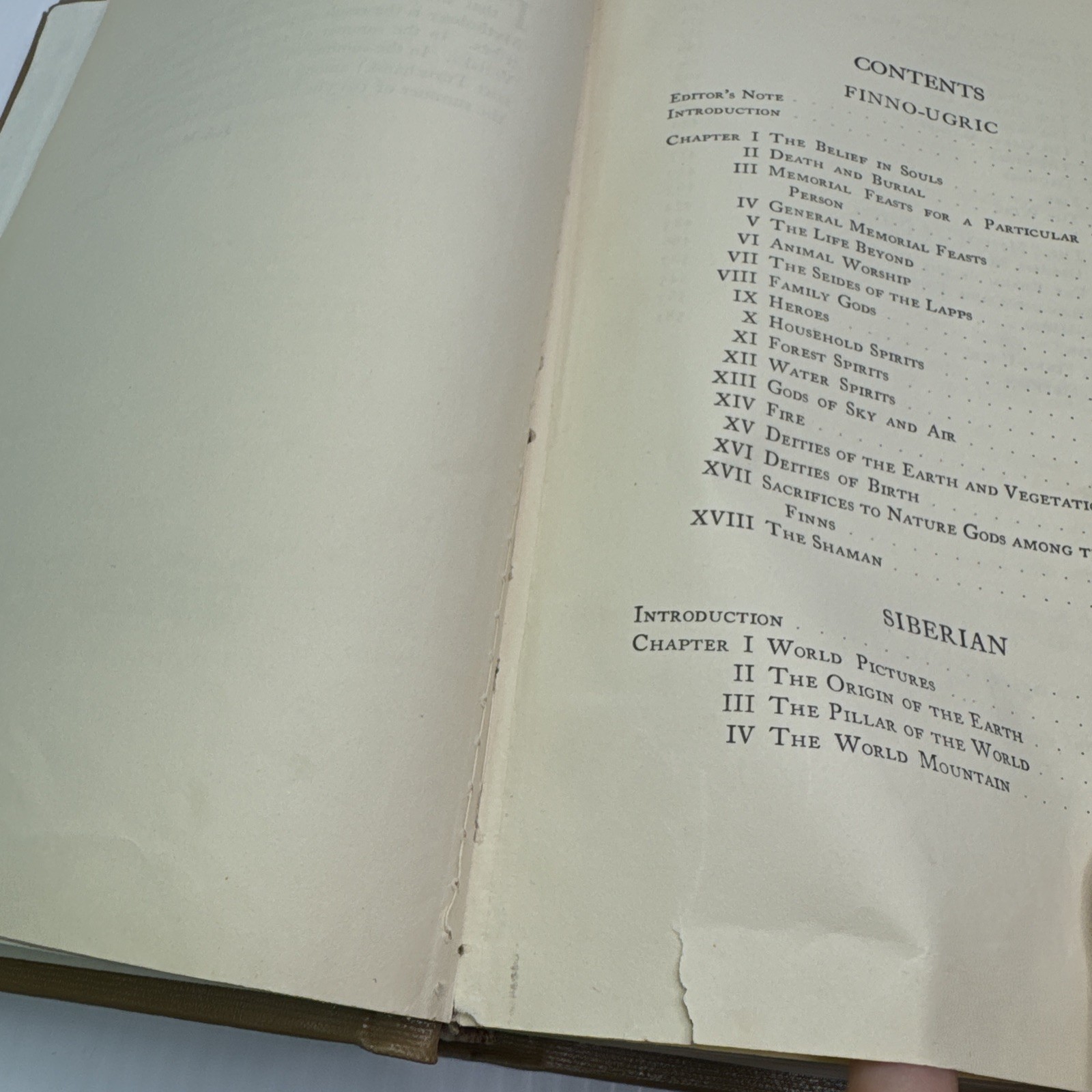 Finno-Ugric Siberian Uno Holmberg 1927 The Mythology of All Races Series ExLib