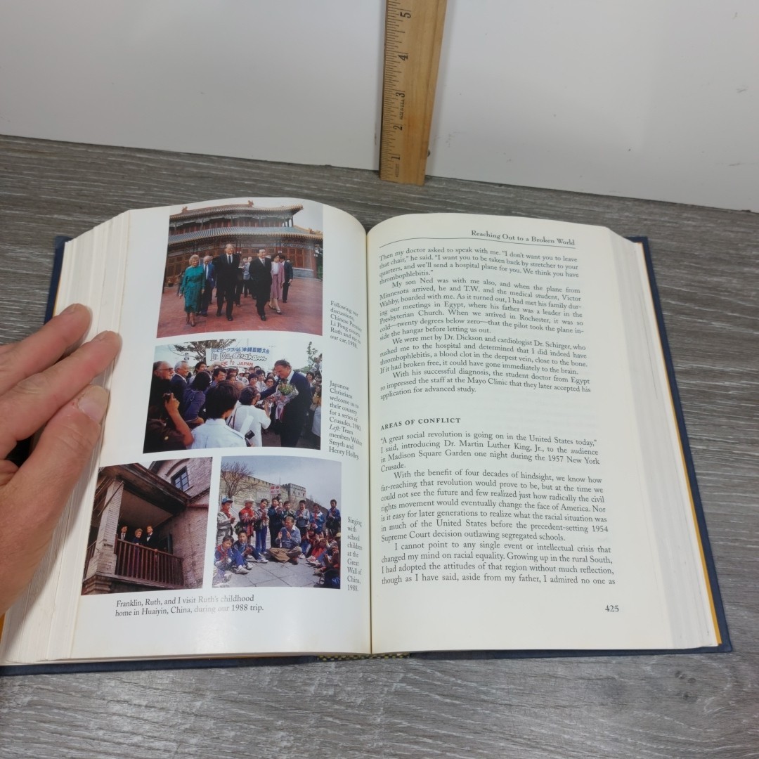 FIRST EDITION, FIRST PRINTING Just As I Am: The Autobiography of Billy Graham