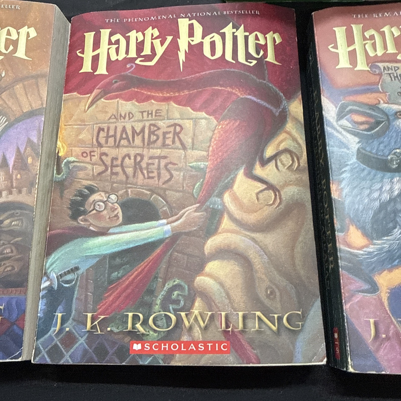 Harry Potter Paperback Boxset #1-5 & 7 by J. K. Rowling (2009, Hardcover)