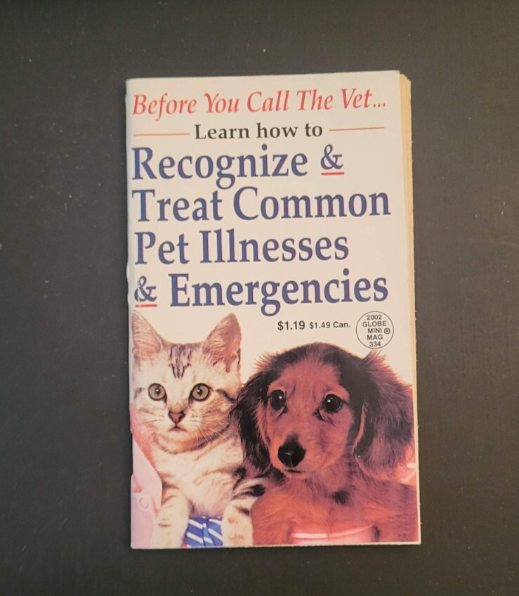 Lot 4 assorted cat care books