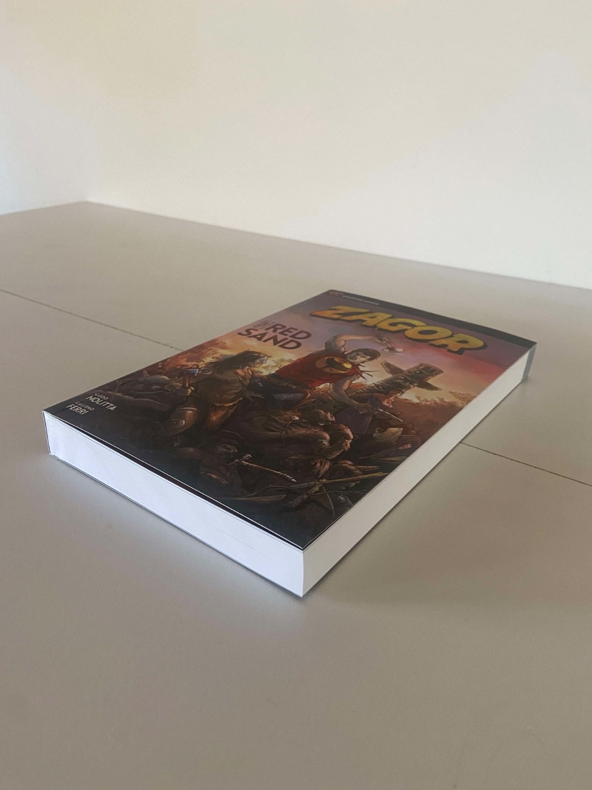 Zagor: The Red Sand (2016 Paperback), GN, Nolitta, Ferri, Rubini