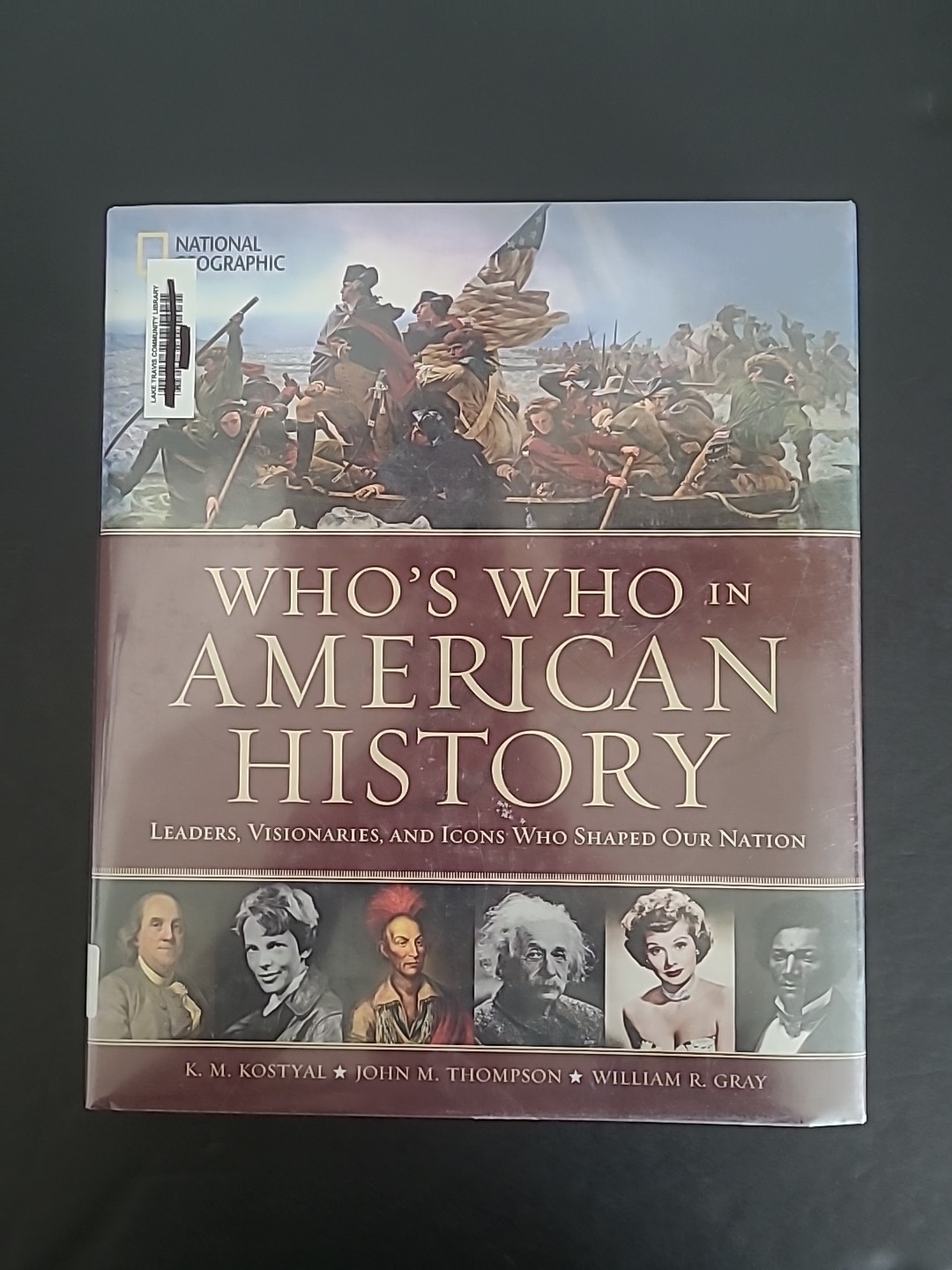 National Geographic Who’s Who In American History Hardcover