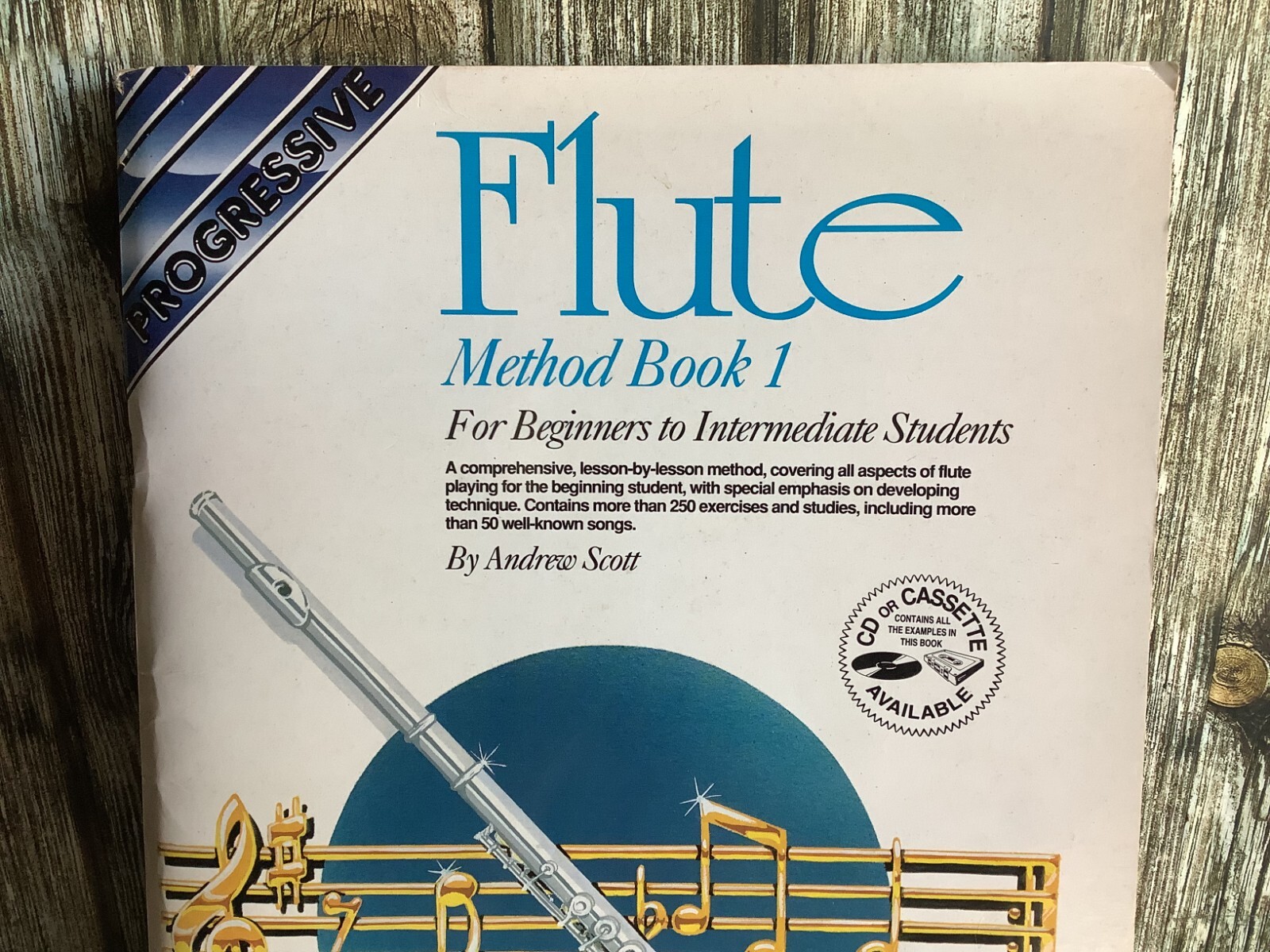 FLUTE METHOD BOOK 1 – PROGRESSIVE PAPERBACK BOOK