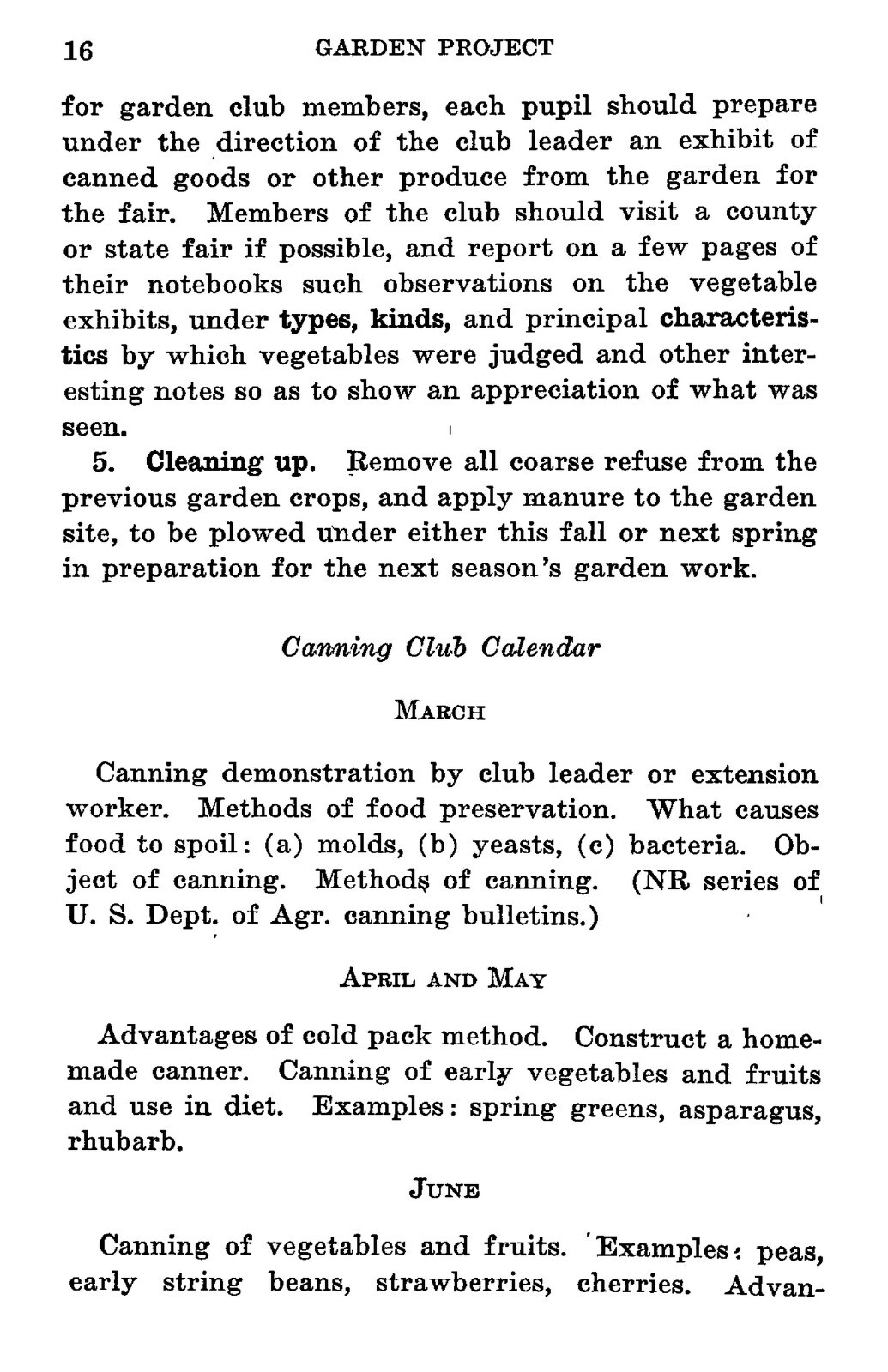 1917 Vegetable Gardening And Canning 60 Pages