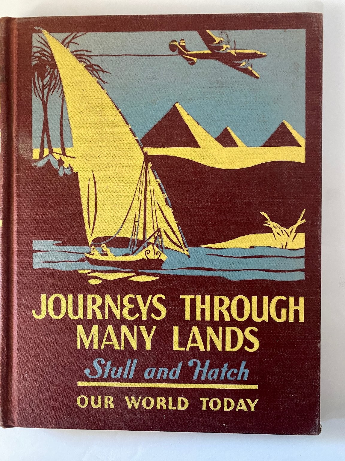 Journeys Through Many Lands Stull Hatch 1948 Geography Textbook Allyn & Bacon