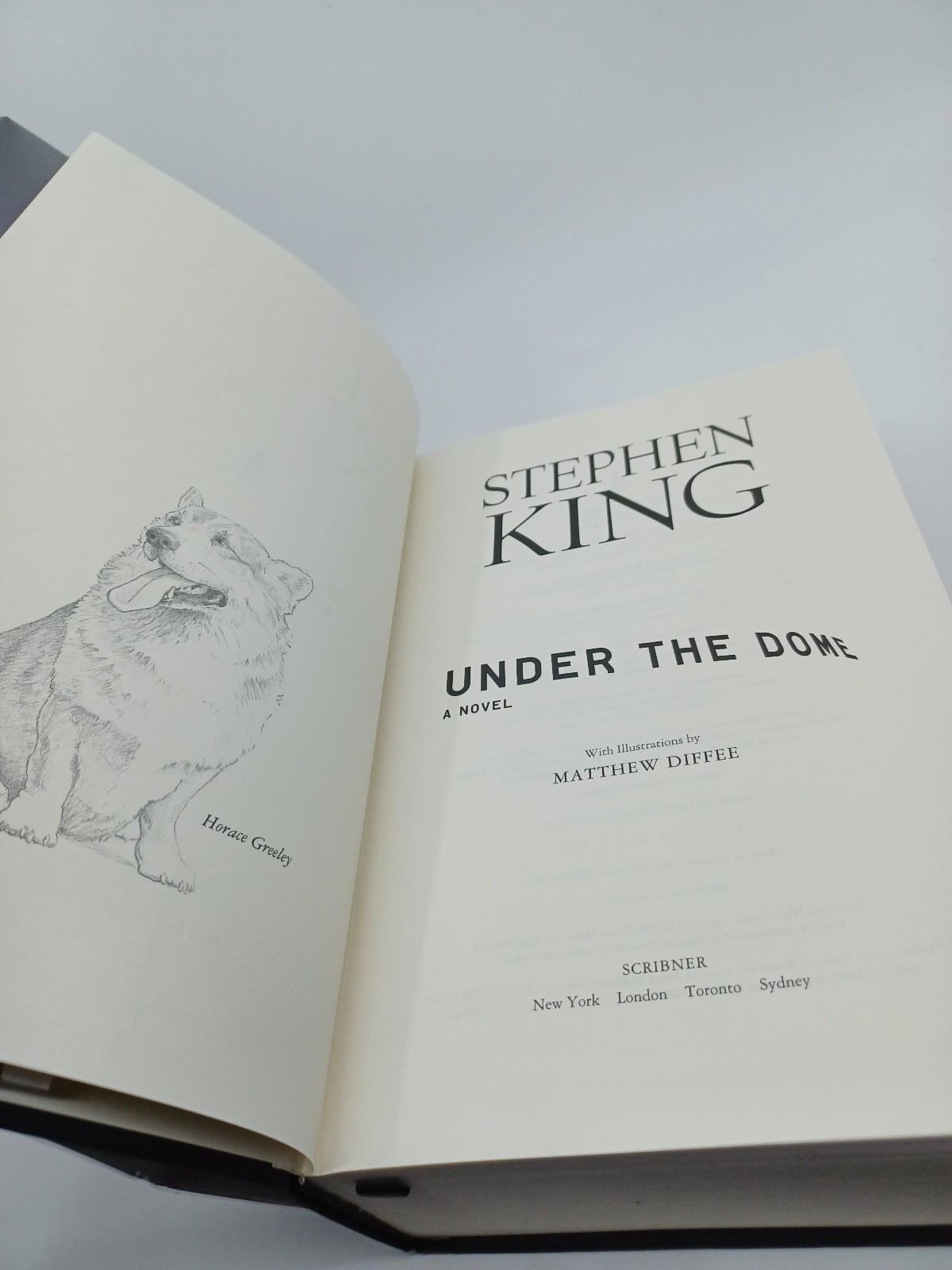 Under the Dome by Stephen King Limited Collector’s gift Edition Hardcover NOVEL