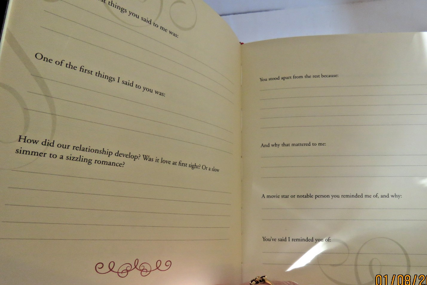 Peter Pauper Press Why I Love You: A Journal of Us Hardcover Gift Book Valentine