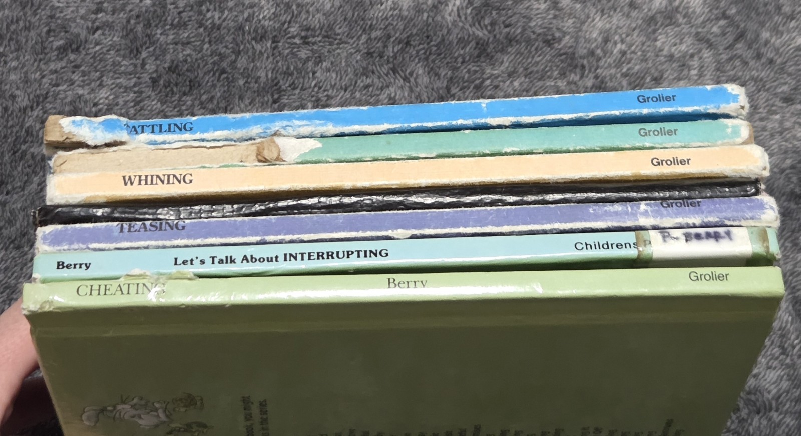 Vintage Let’s Talk About Books Lot Of 5 Joy Berry Teasing Disobeying Tattling