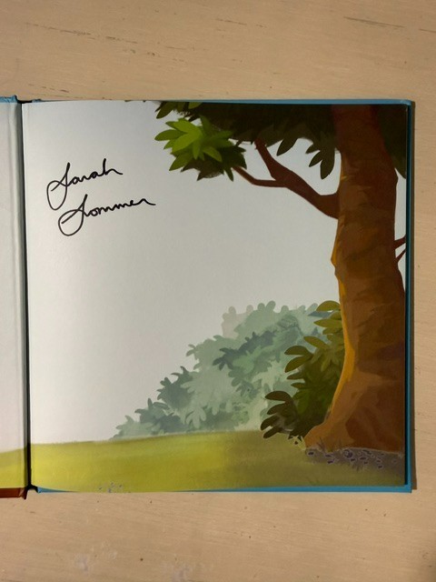 Foster’s Leash by Sarah Sommer Hardcover Book Signed by author!