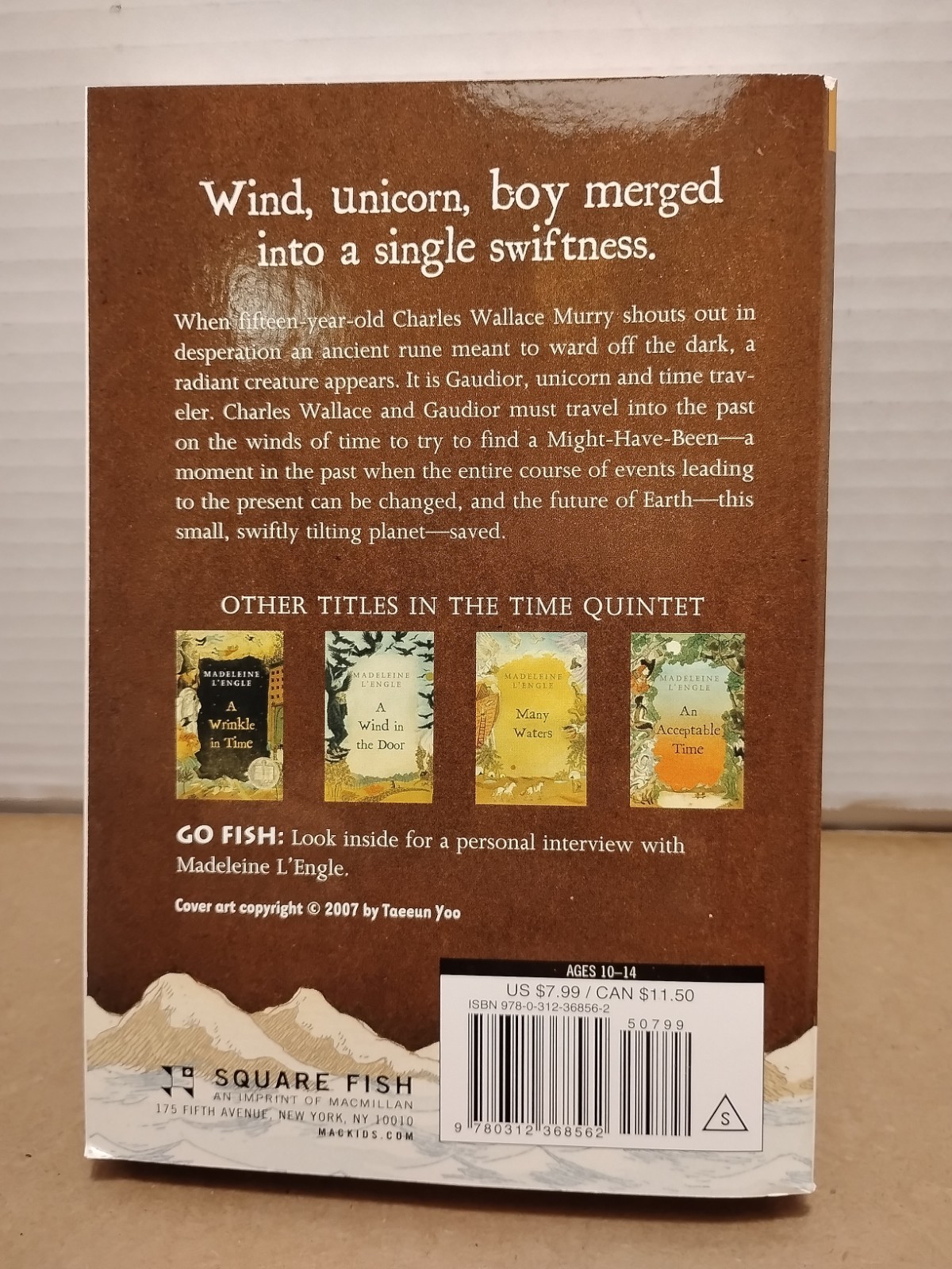 Wrinkle in Time Quintet : Vols. 2 thru 5 by Madeline L Engle – (4) Like New PB