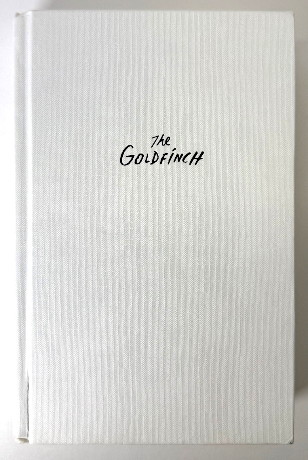 The Goldfinch (Pulitzer) by Donna Tartt, 2013 HCDJ 1st ed 1st printing in Mylar