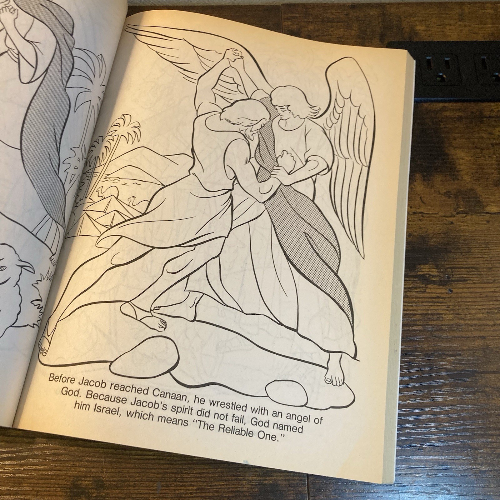 The Bible Coloring Book Jesus Mary Creative Child 1991 Vtg – 156 Unused Pages