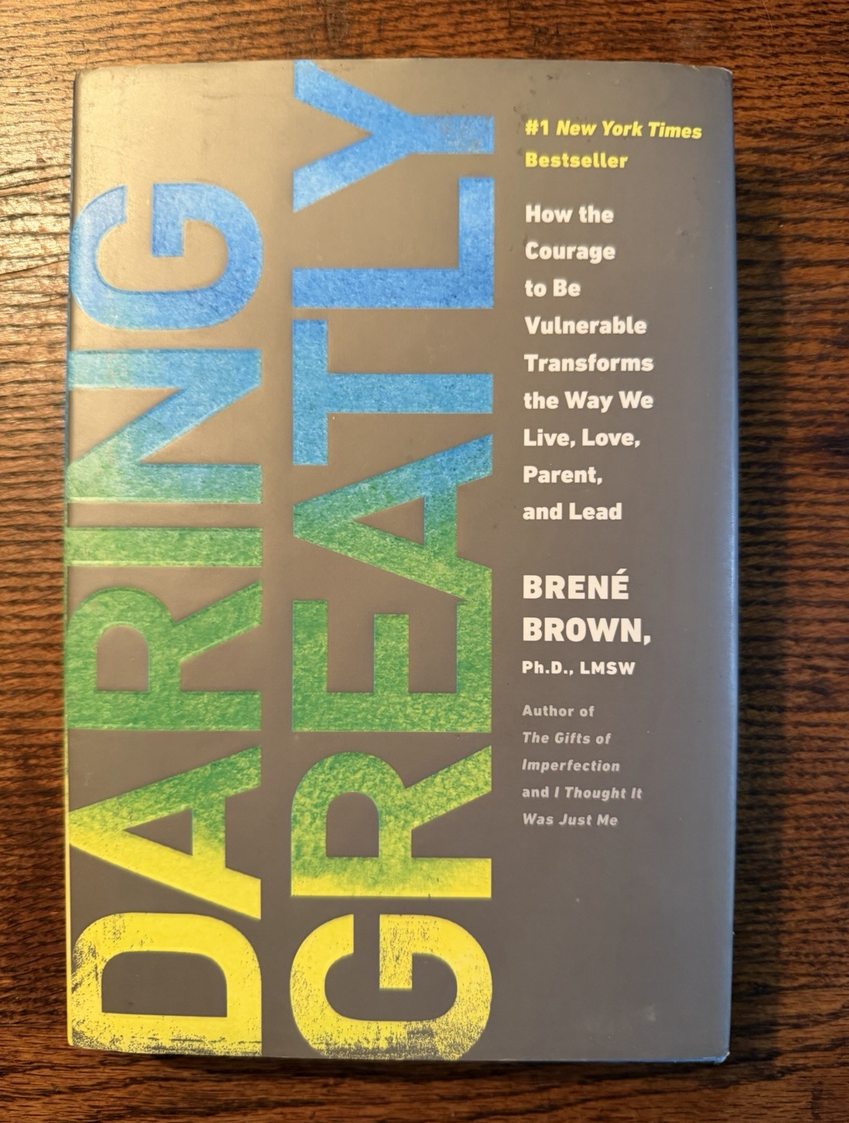 Daring Greatly Brené Brown 1st Edition 1st Printing 2012 Hardcover DJ VG Notes