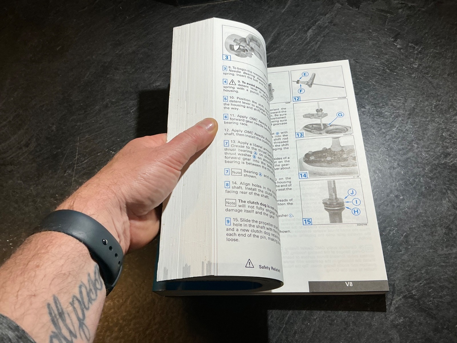 1994 Johnson Evinrude 120-300 HP Outboard Service Manual #500612 V4 V6 V8 Looper