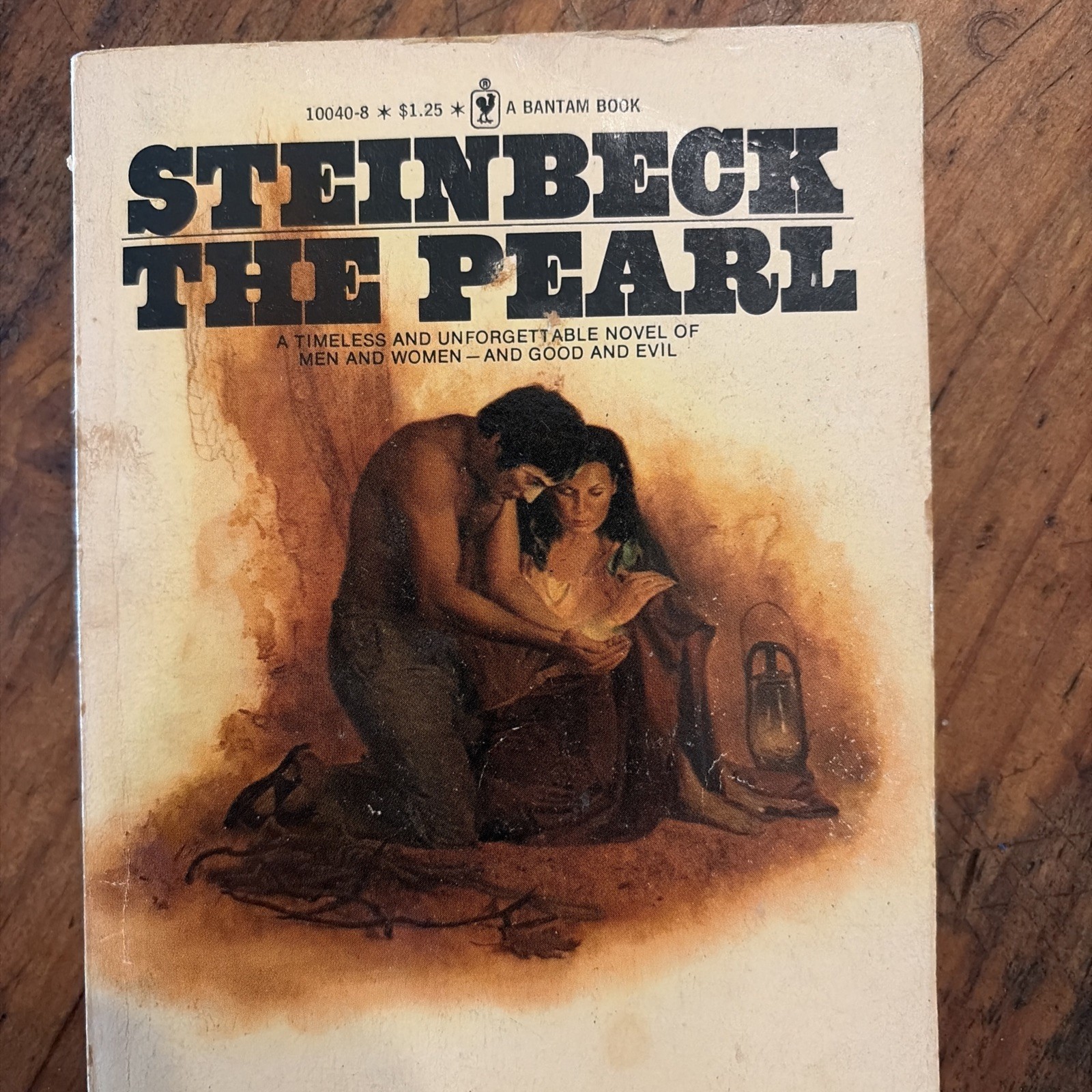 The Pearl John Steinbeck 1974 Bantam Edition Classic Fiction