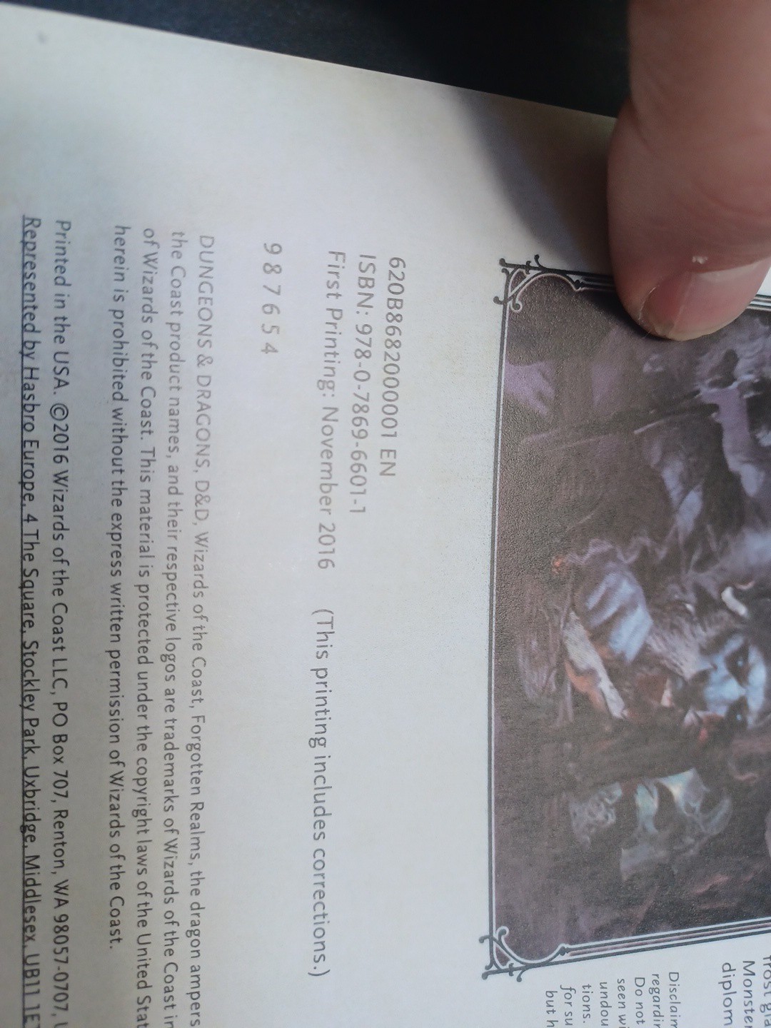 Volo’s Guide to Monsters (Dungeons & Dragons) EB#55121 5TH EDITION 5E VERY GOOD