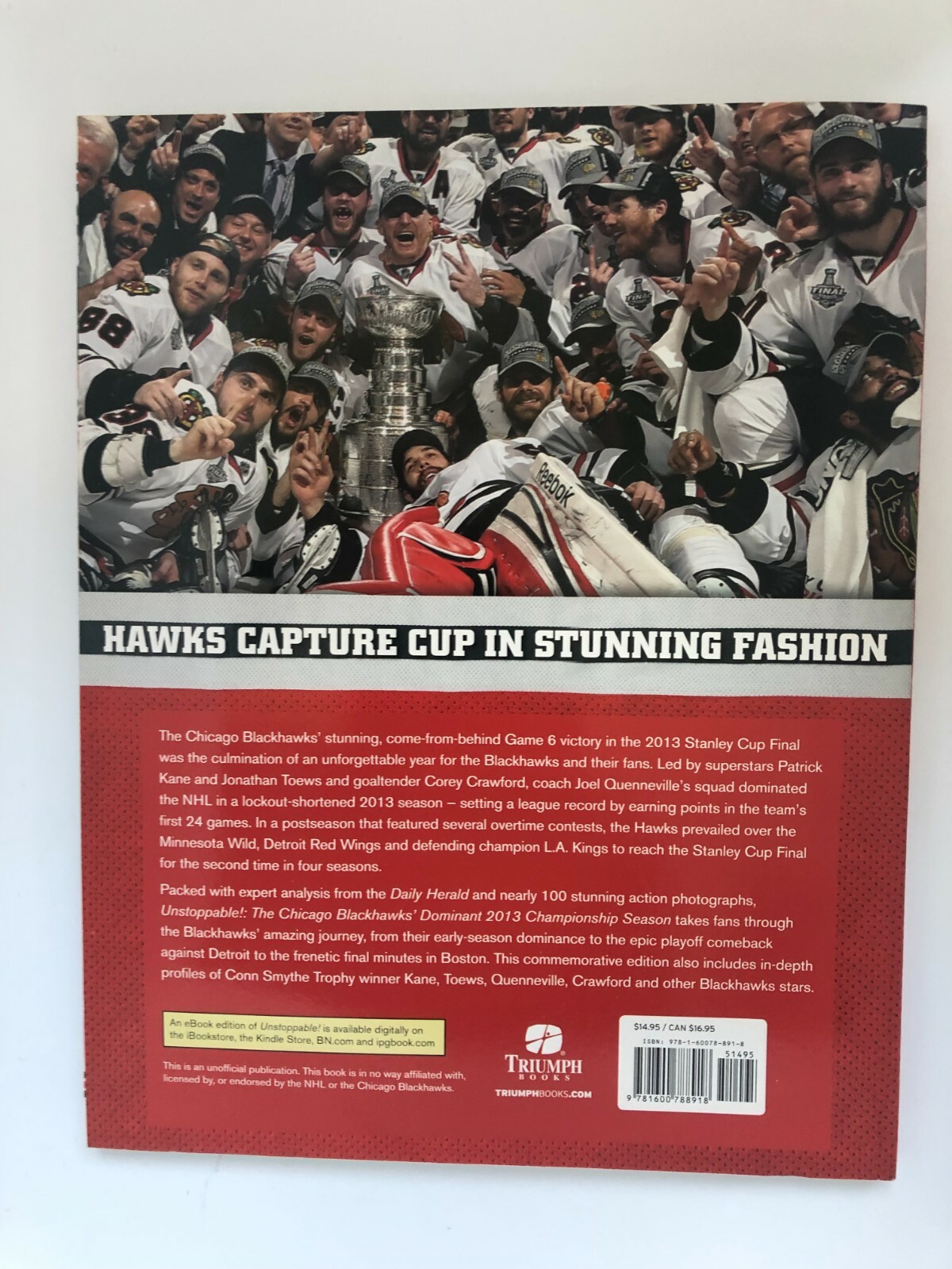 Blackhawks Stanley Cups—6 Commemorative Issues + Tales from the Locker Room
