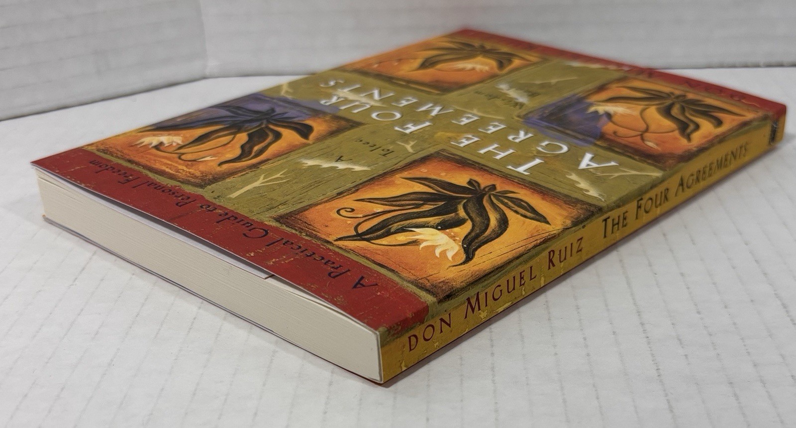 The Four Agreements 4 Don Miguel Ruiz Toltec Wisdom Guide Practical Freedom PB