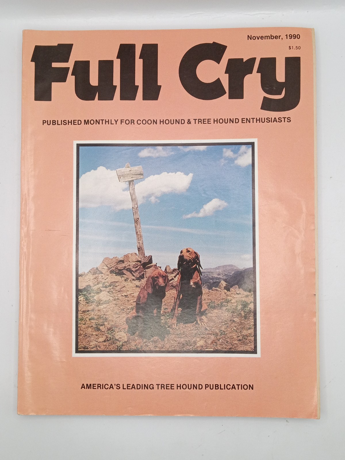15 Vintage Full Cry Magazine Lot Coon Dog Hunting Journals 1990s