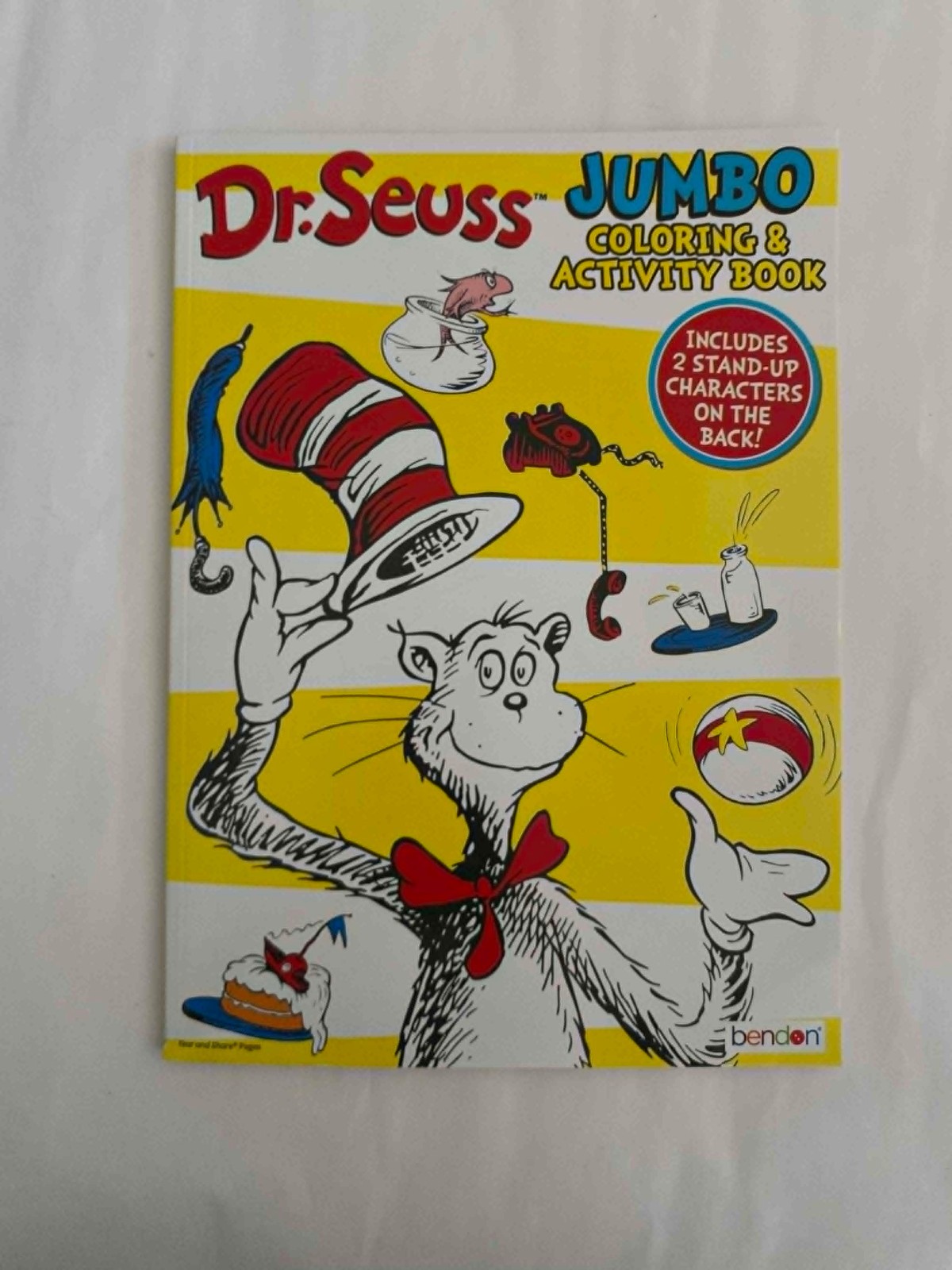Dr. Seuss Jumbo Coloring & Activity Books New Sealed 80 Pages LIKE NEW- Unused