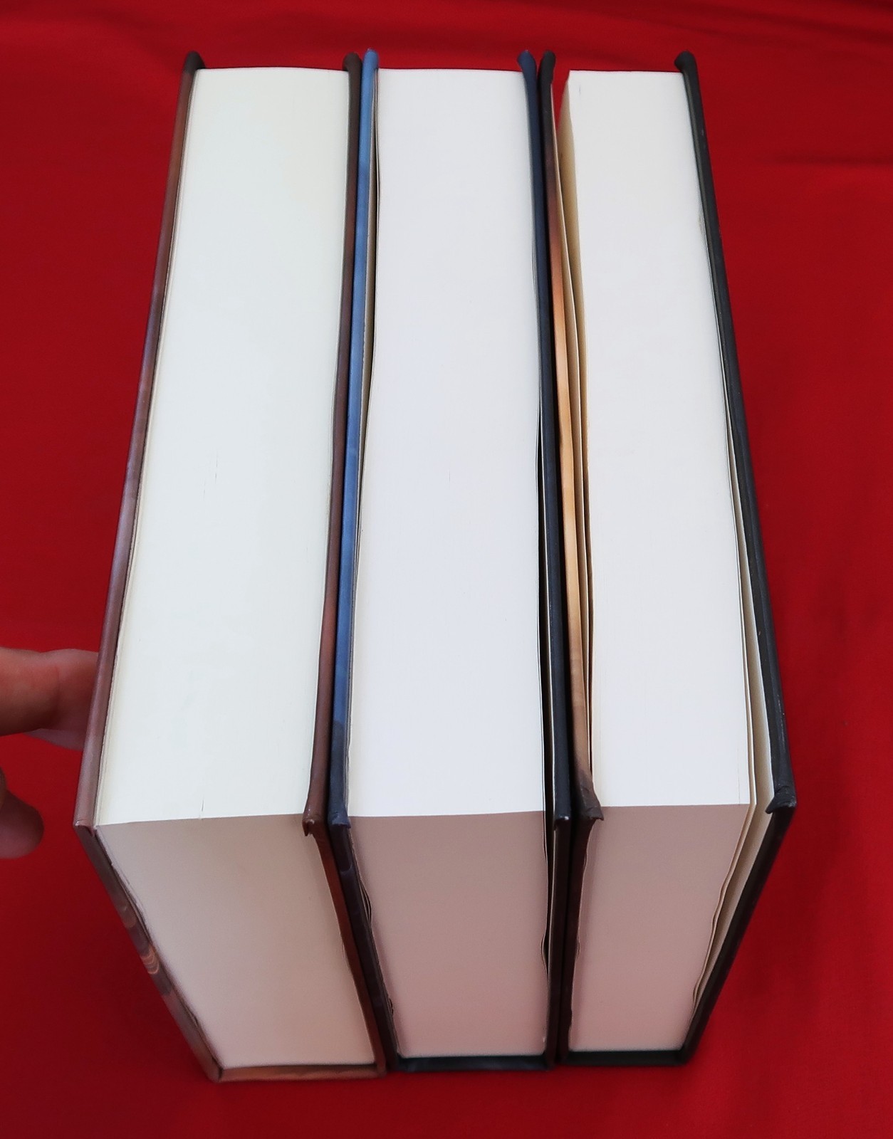 SIGNED Michael R. Miller Songs Of Chaos Trilogy HC Book Set Ascendant Unbound
