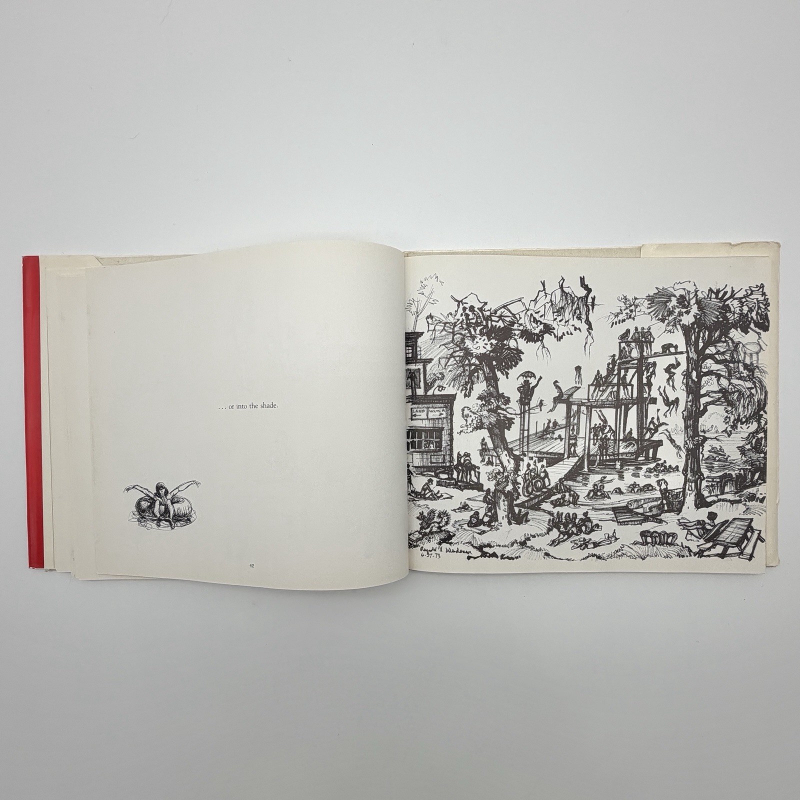 A Sketchbook Of Michigan Reynold H. Weidenaar-Signed-1980 Baker Book House /cb