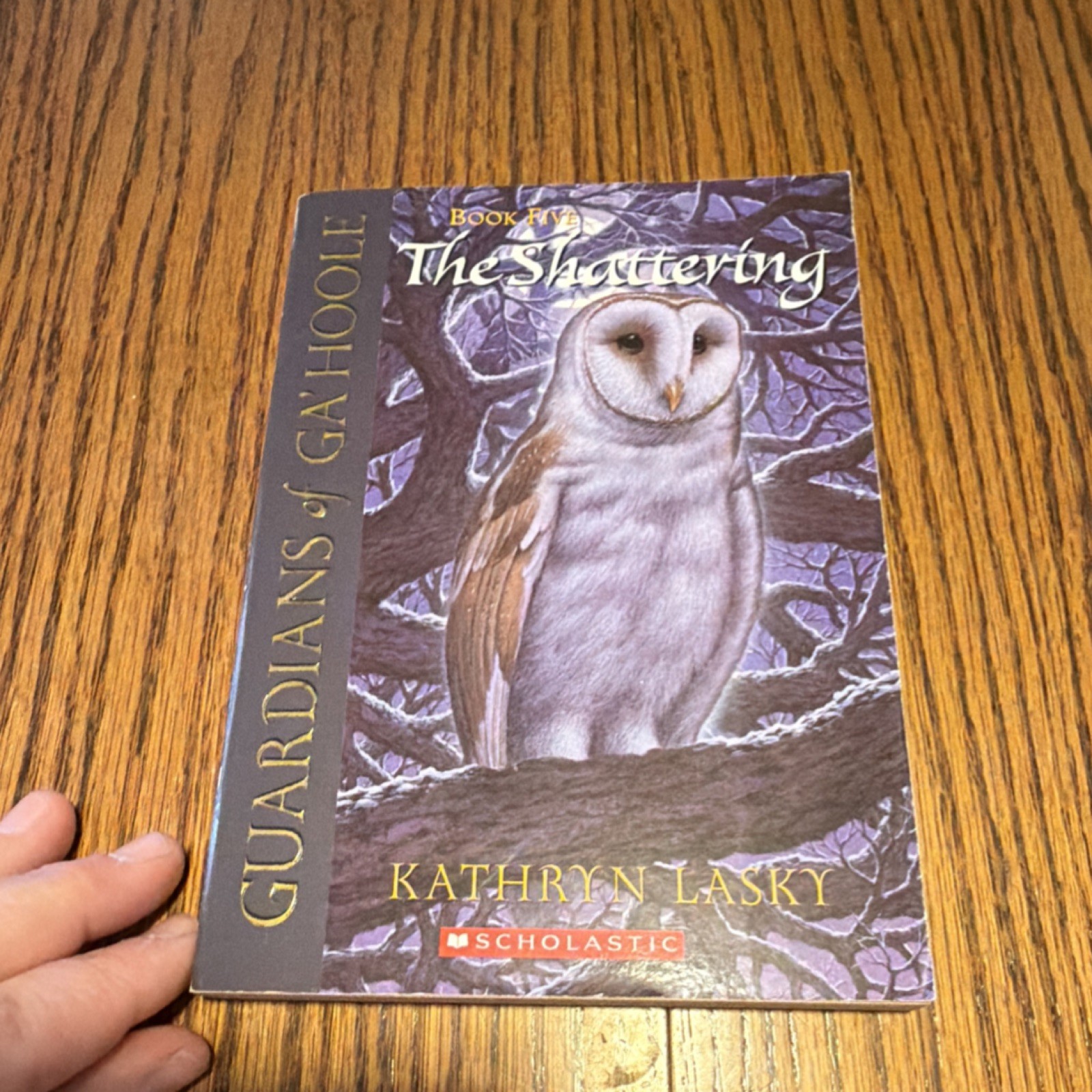 Lot of 3 Kathryn Lasky Scholastic Books – Bears of the Ice, Ga’Hoole PB