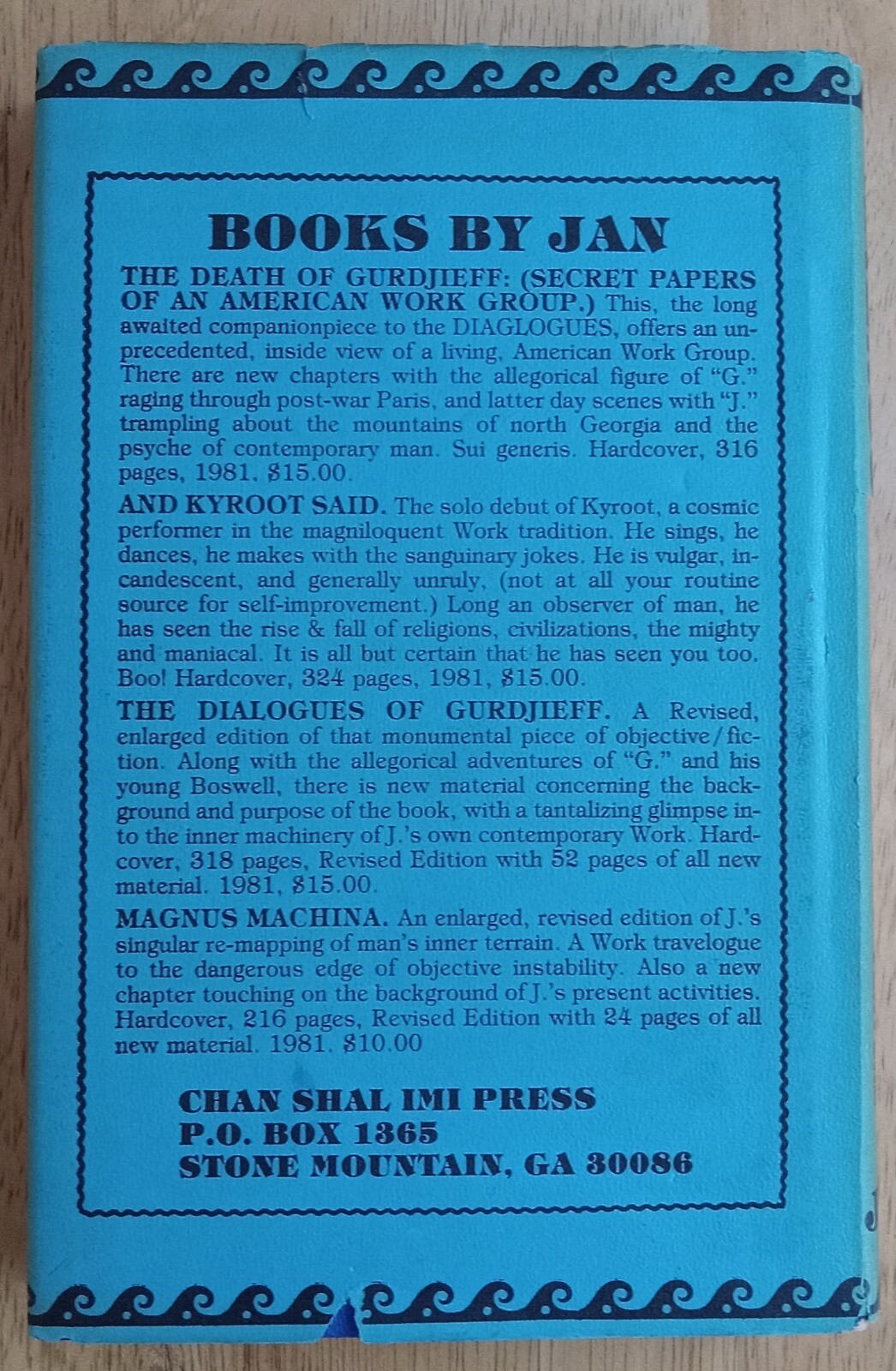 Magnus Machina 1981 An Intellectual Work Excursion By Jan Cox 1971