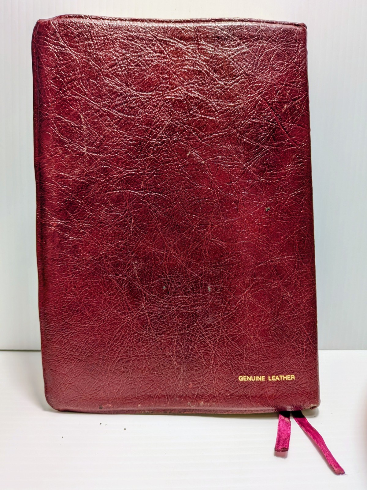 Liberty Annotated Study Bible KJV Genuine Leather Jerry Falwell Baptist Rare OOP