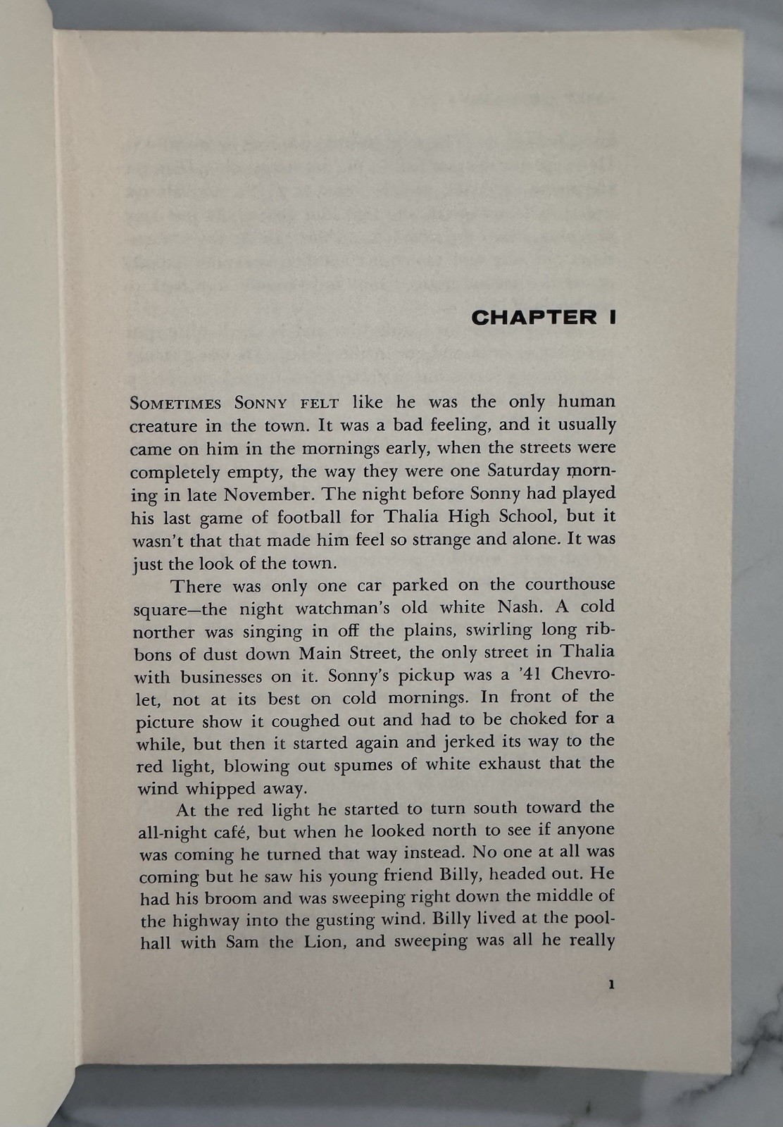 The Last Picture Show by Larry McMurtry (HC, 1st Edition, 1st Printing, 1966)