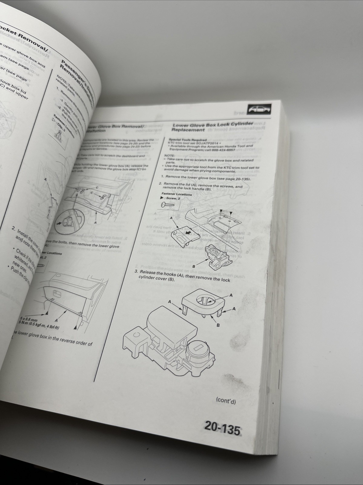 Honda Odyssey 2007 Service Manual Volume 1 and 2 (Paperback, 2 Book Set)