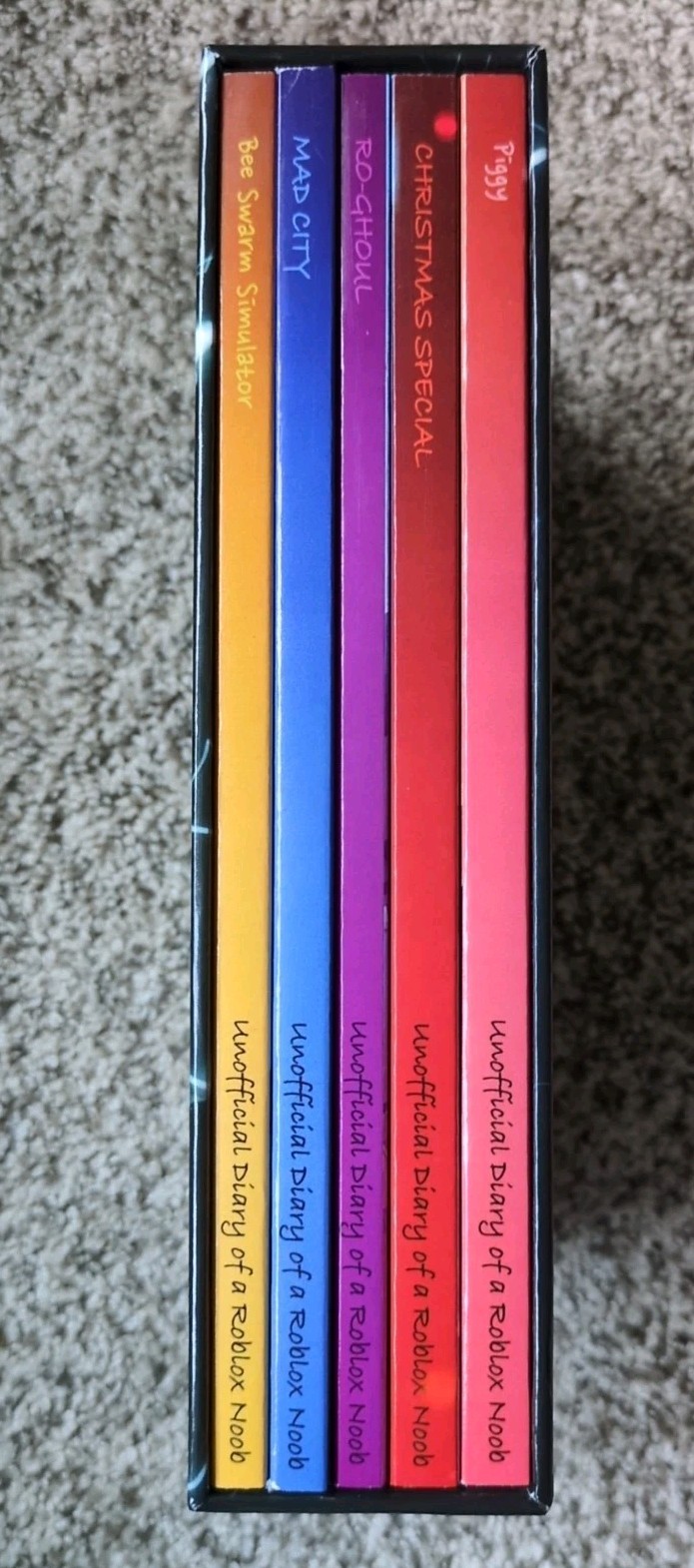 Unofficial Diary of a Roblox Noob Boxed Set by Robloxia Kid-5 Books – NEW