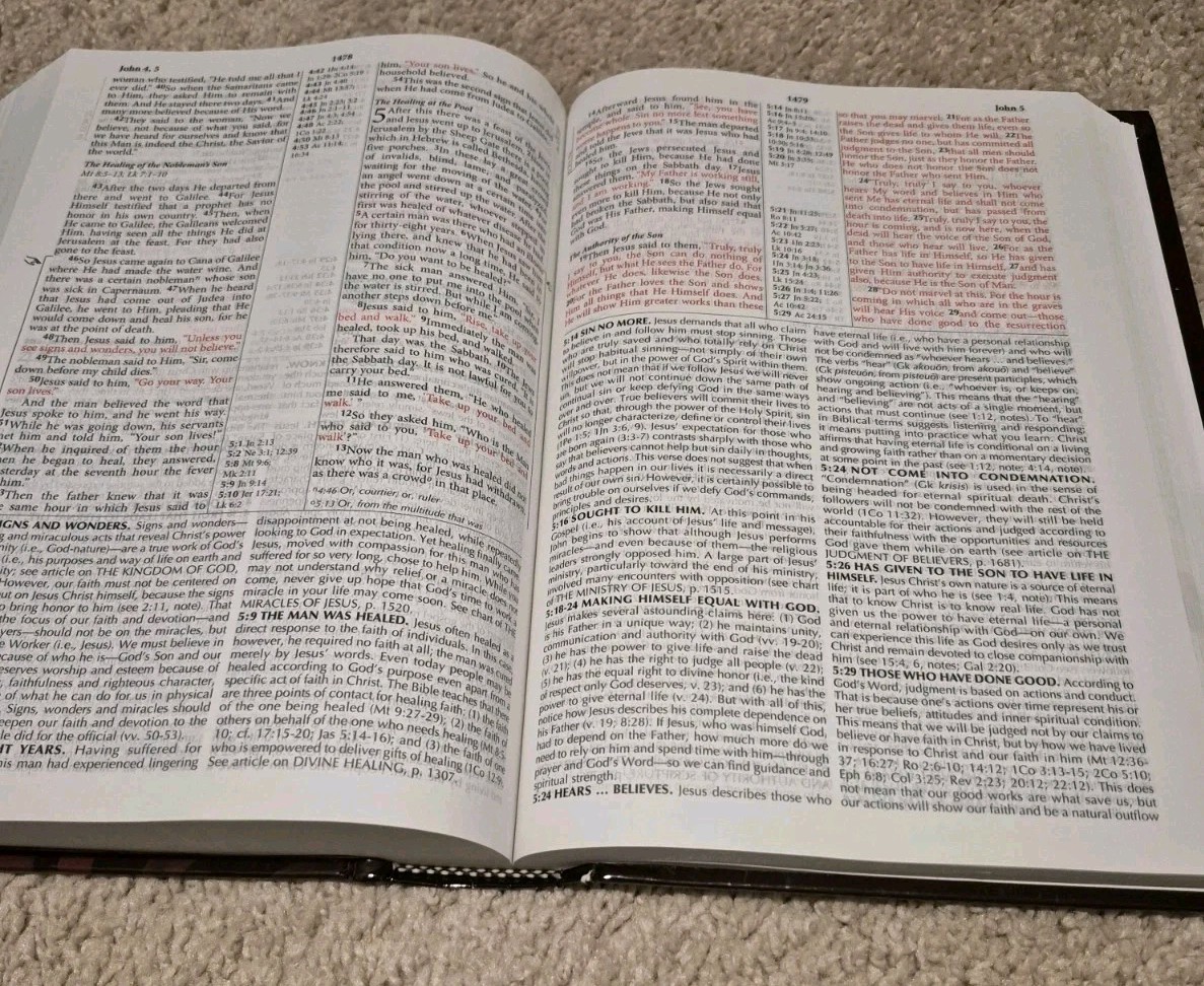 MEV Fire Bible : Modern English Version by Passio Faith and Life Publishers 2015