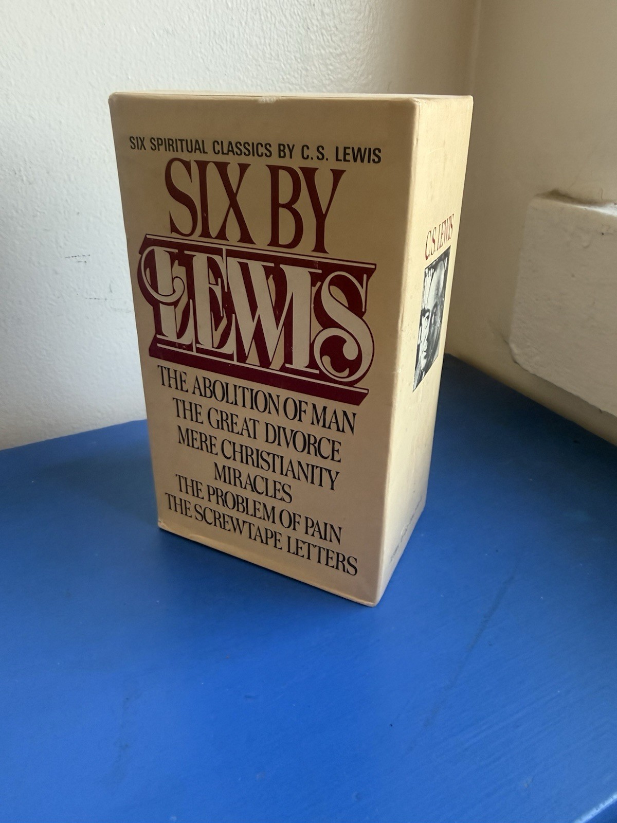 Vintage C. S. Lewis Box Set Six Spiritual Classics