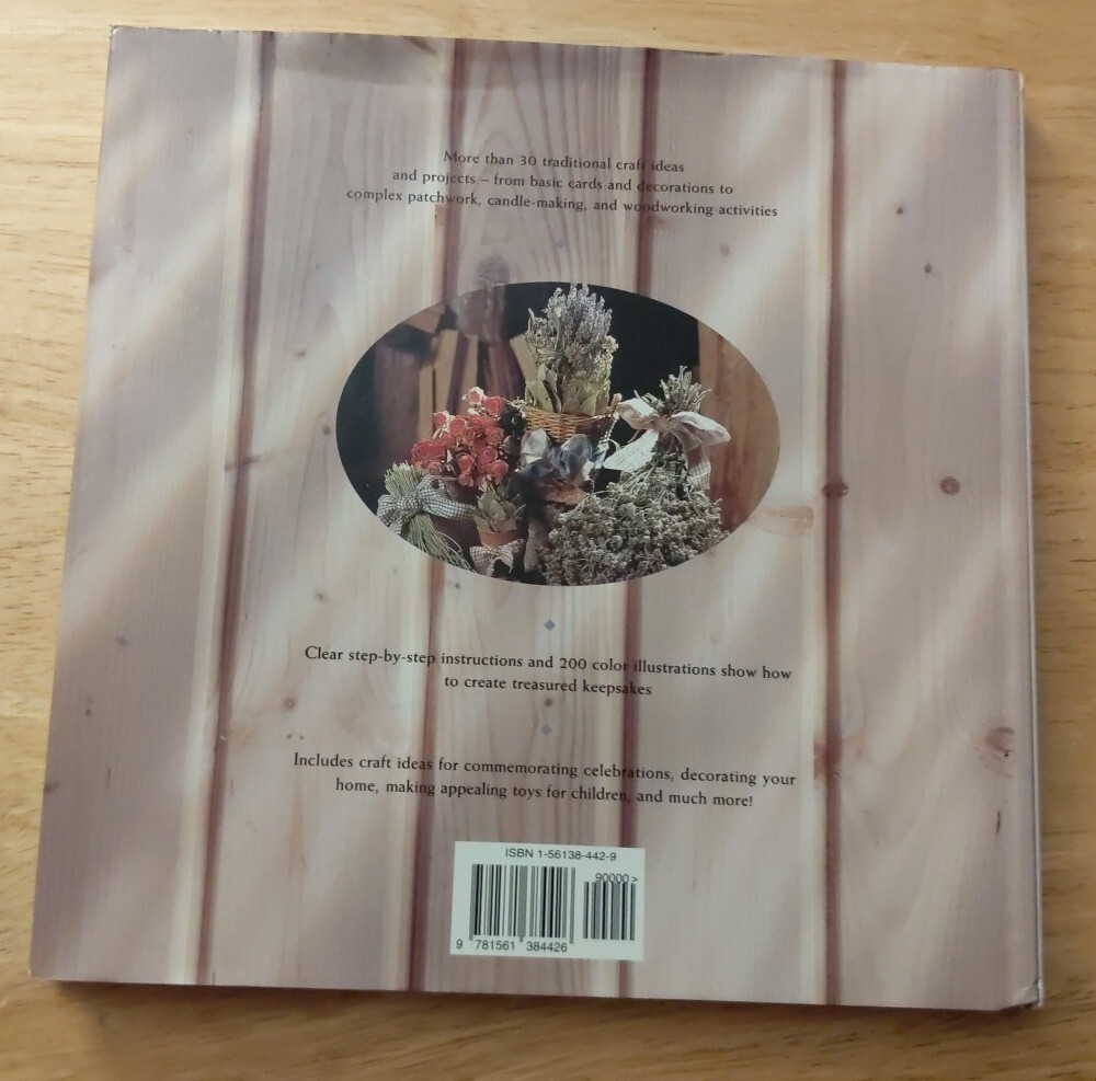 VTG 1994 1st ed Creative Country Crafts by Alison Jenkins HC w/dustcover MINT