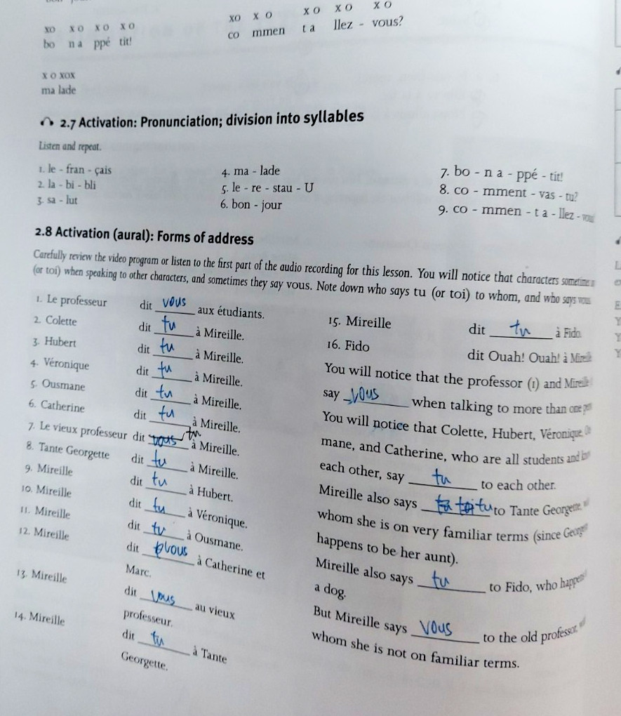 French in Action Third Edition Part 1 Textbook and Workbook The Capretz Method