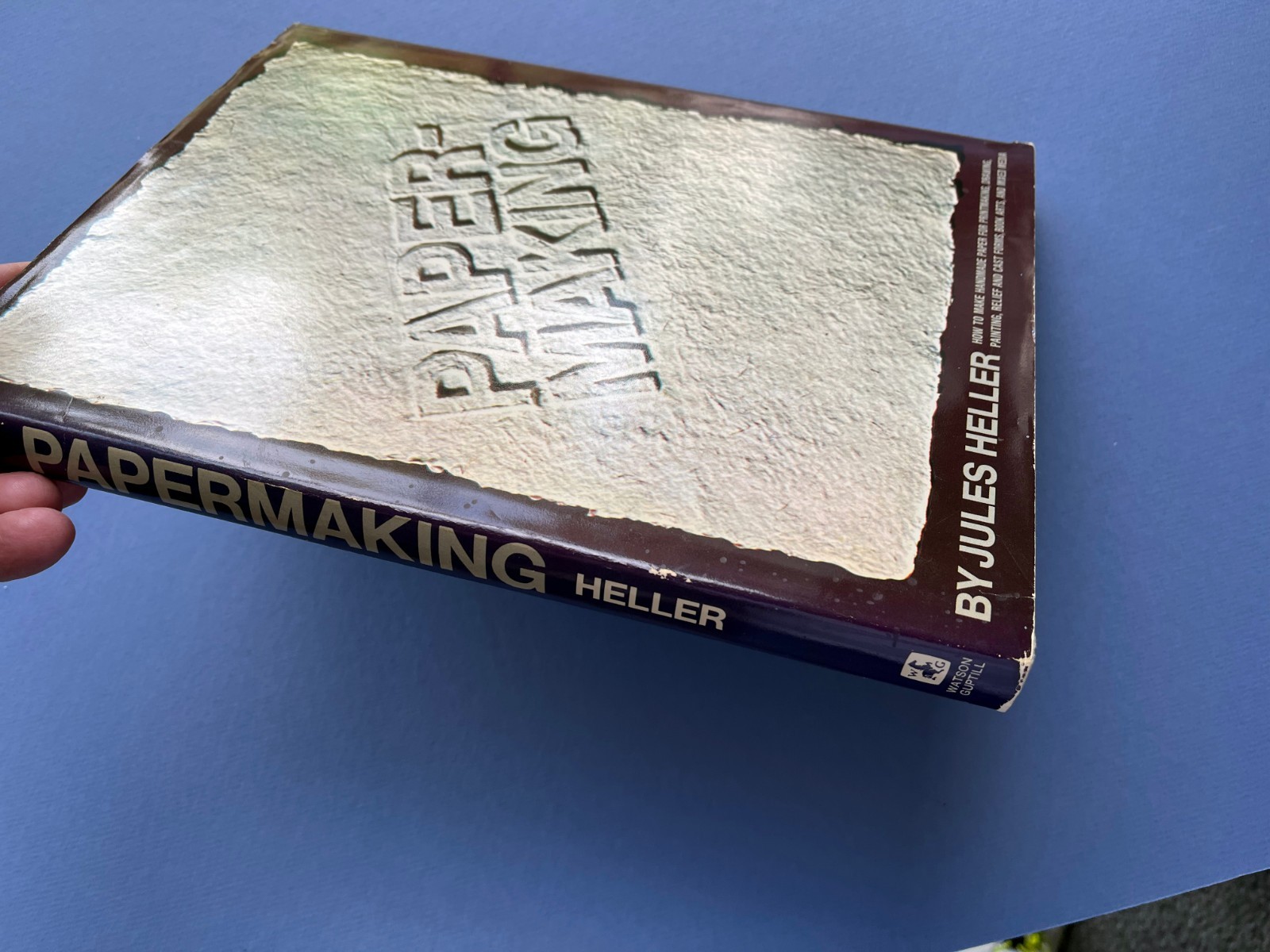 PAPERMAKING By Jules Heller – Hardcover *Excellent Condition*