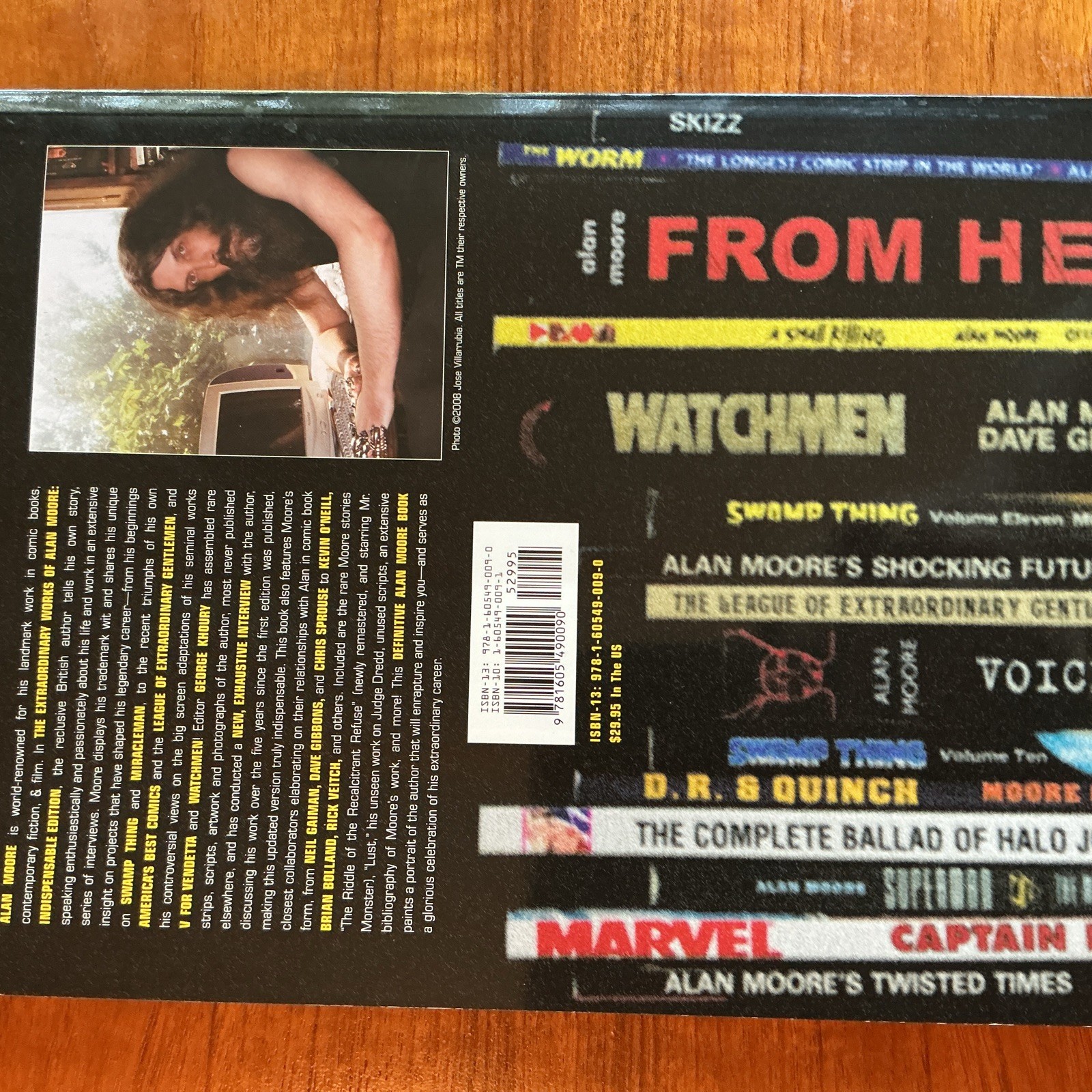 THE EXTRAORDINARY WORKS OF ALAN MOORE INDISPENSABLE George Khoury 1st Printing