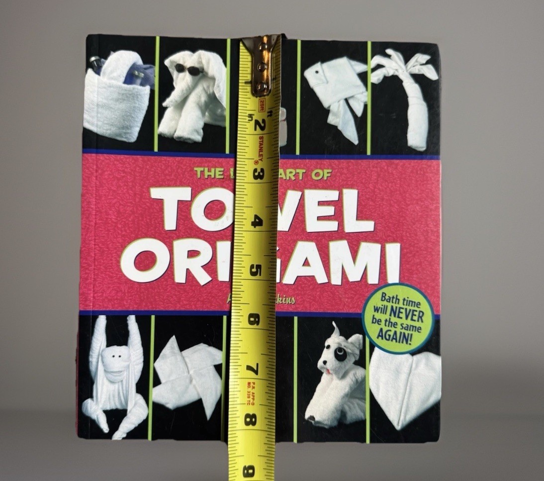 The Lost Art of Towel Origami – Paperback By Jenkins, Alison – GOOD
