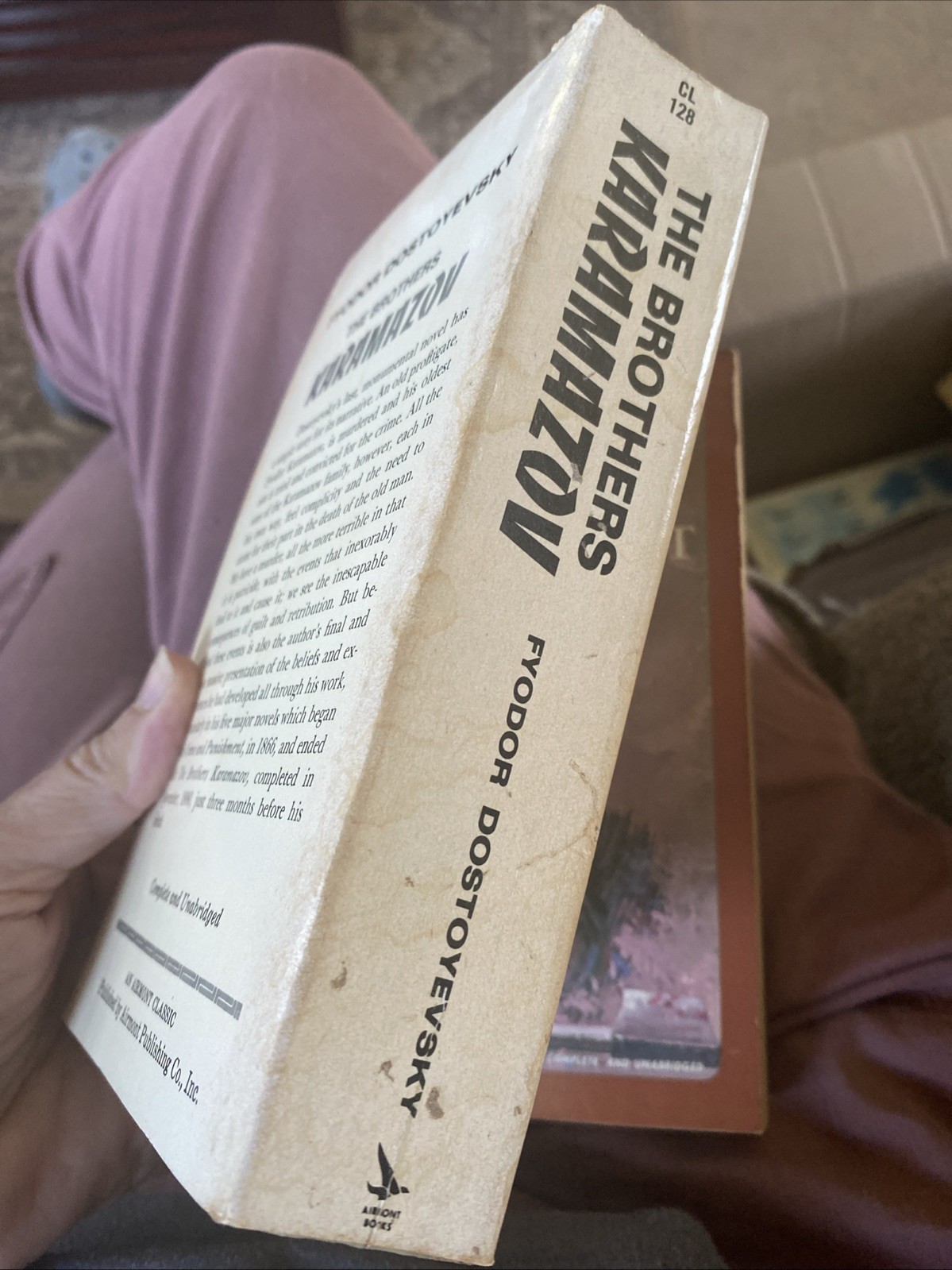 THE BROTHERS KARAMAZOV By Fyodor Dostoevsky, PAPERBACK, AIRMONT CLASSICS, 1966