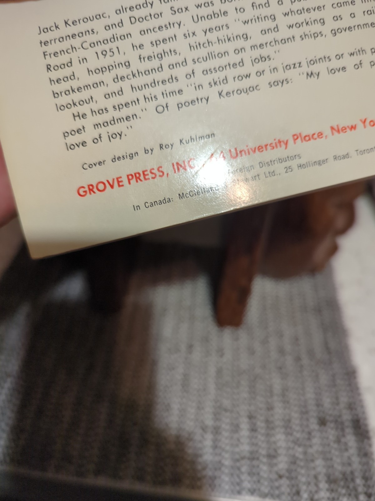 Mexico City Blues Review Copy 1st Printing Trade PB With Slip 1959 Grove Press