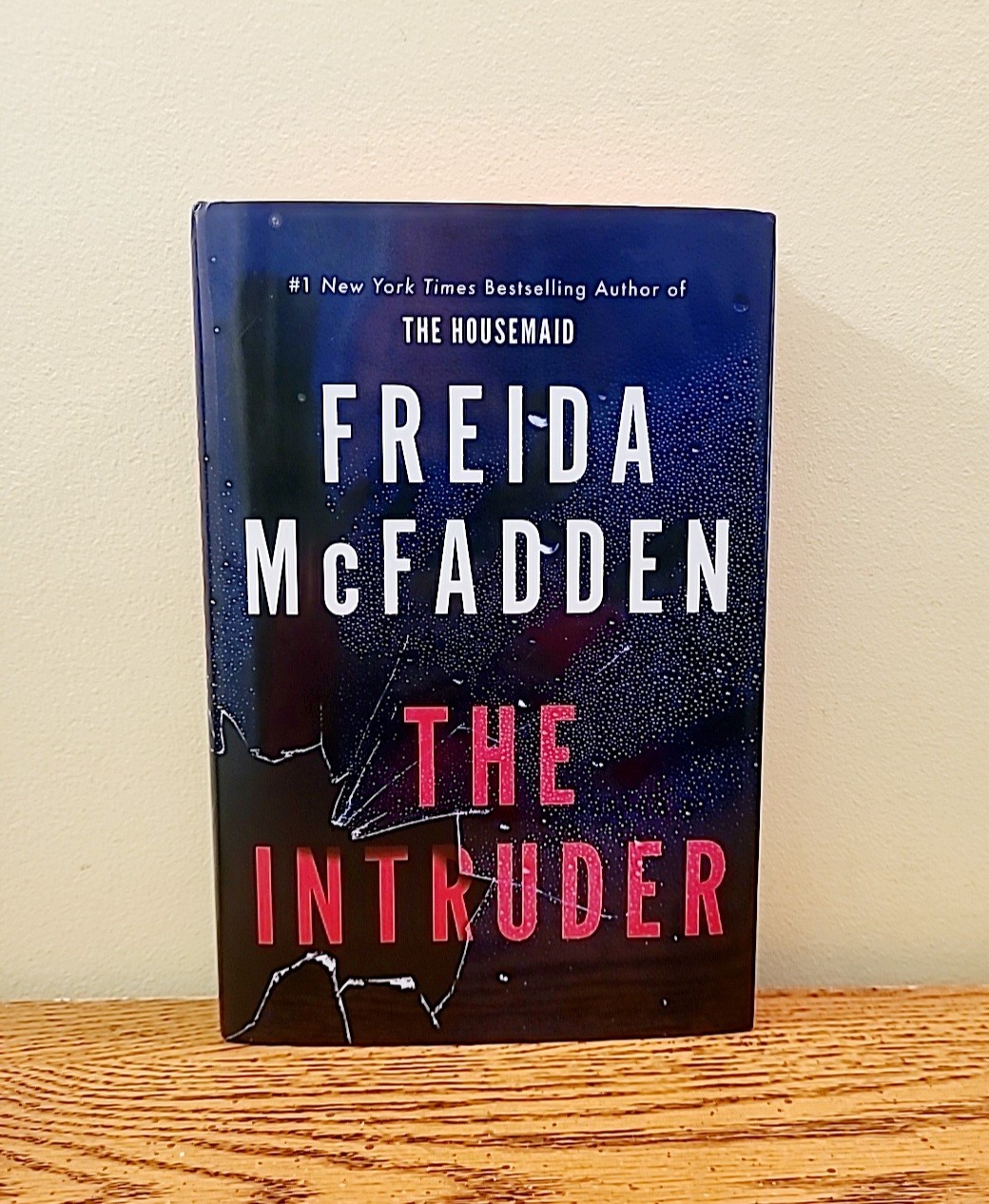 Intruder by Freida McFadden Hardcover Sprayed Edges