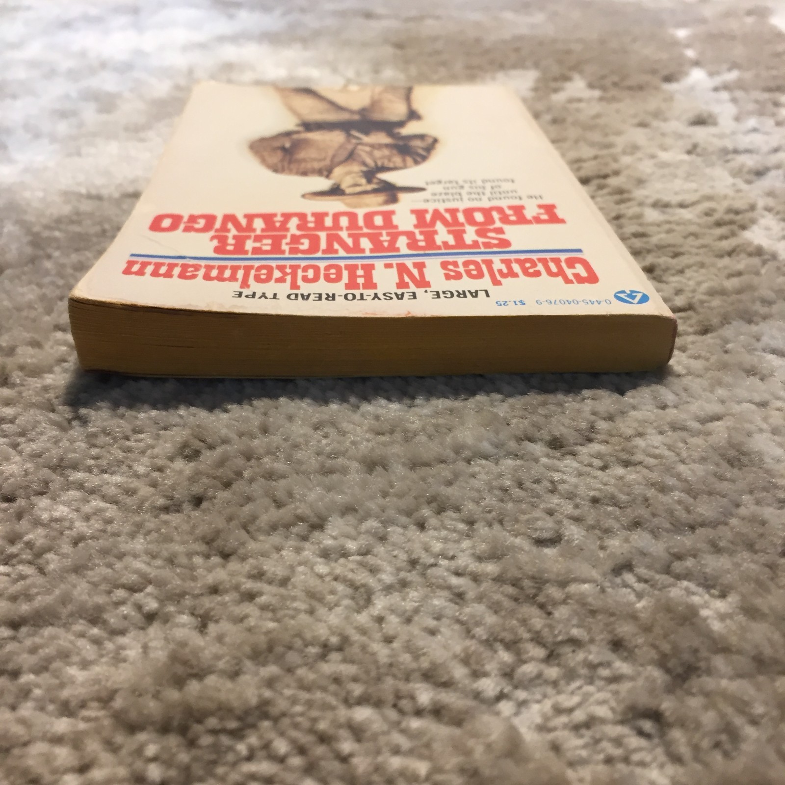 Stranger From Durango Charles N. Heckelmann 1977 Popular Library Vigilantism