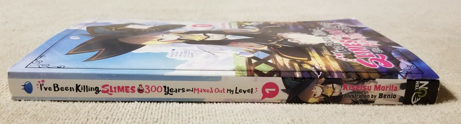 I’ve Been Killing Slimes for 300 Years Light Novel Kisetsu Morita Benio English