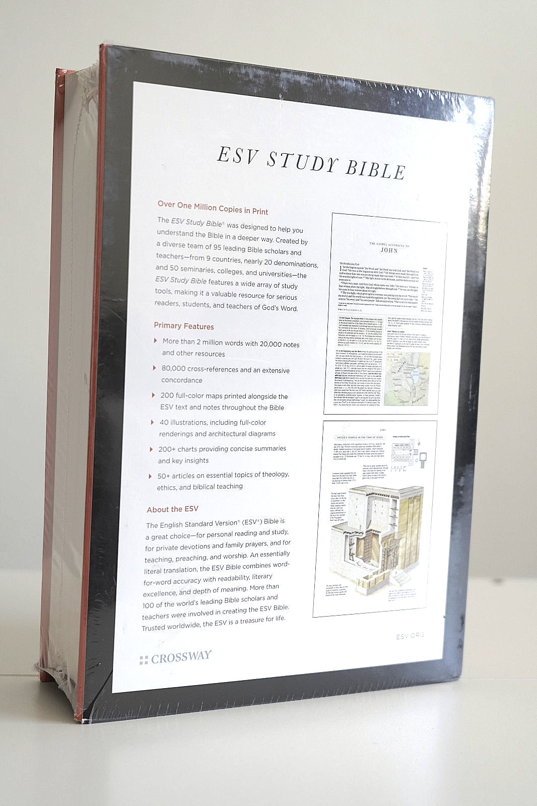 ESV Study Bible (Hardcover) by John Piper (2008, Hardcover)