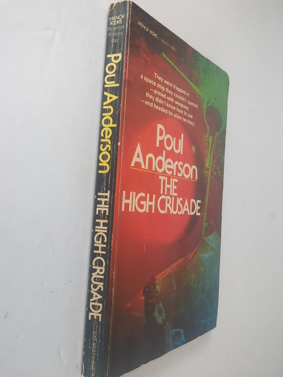 Poul Anderson The High Crusade, Paperback, Manor Books, 1975